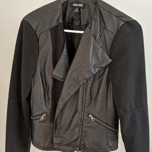 Asymmetrical Moto Leather Jacket